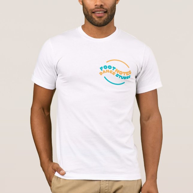 Camisa del personal de Footnotes (Anverso)