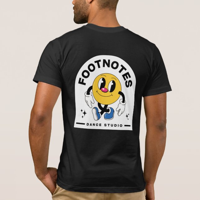 Camisa del personal de Footnotes (Reverso)