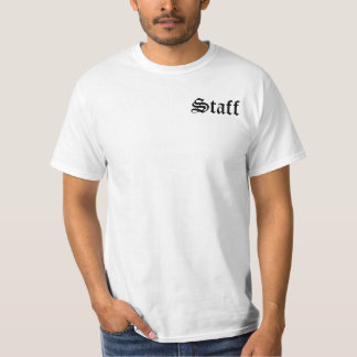 Camisa del personal de la trampa del oso (blanca)