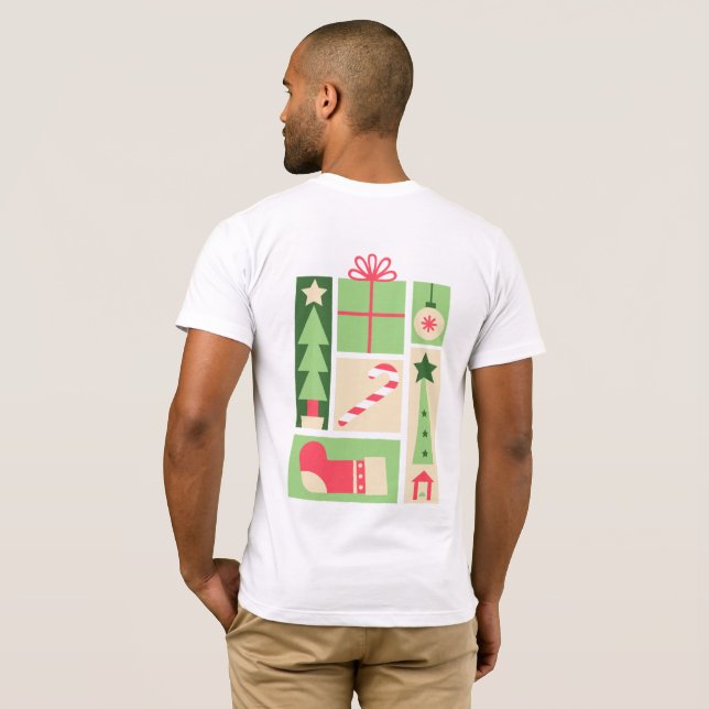 Camisa del personal de Navidades (Reverso completo)