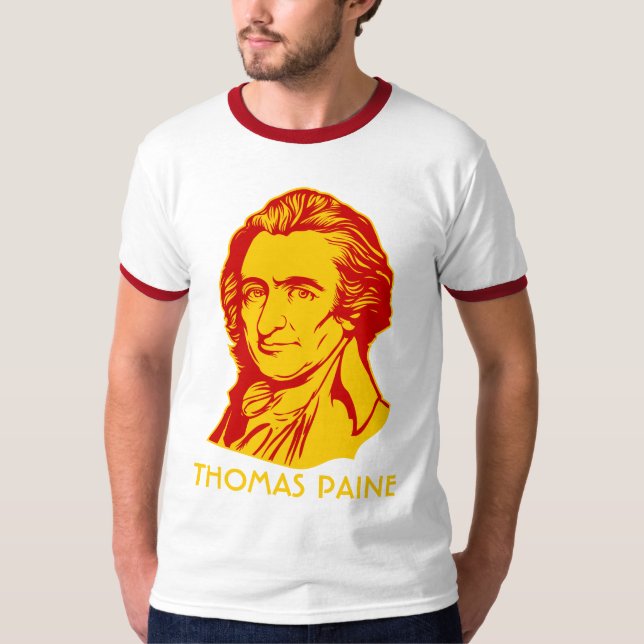 Camisa del personalizable de Thomas Paine (Anverso)