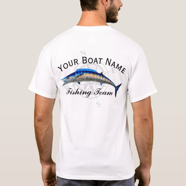 Camisa del personalizado del Wahoo (Reverso)