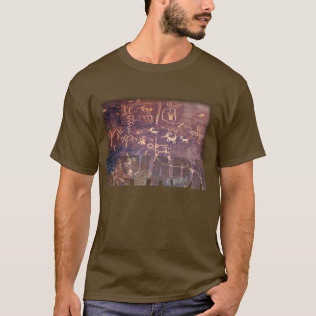 Camisa del petroglifo de Nevada (Anverso)