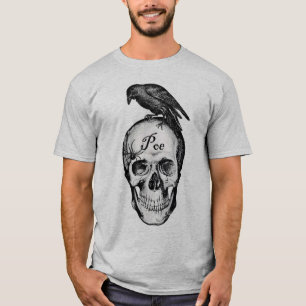Camisa del Poe del cuervo