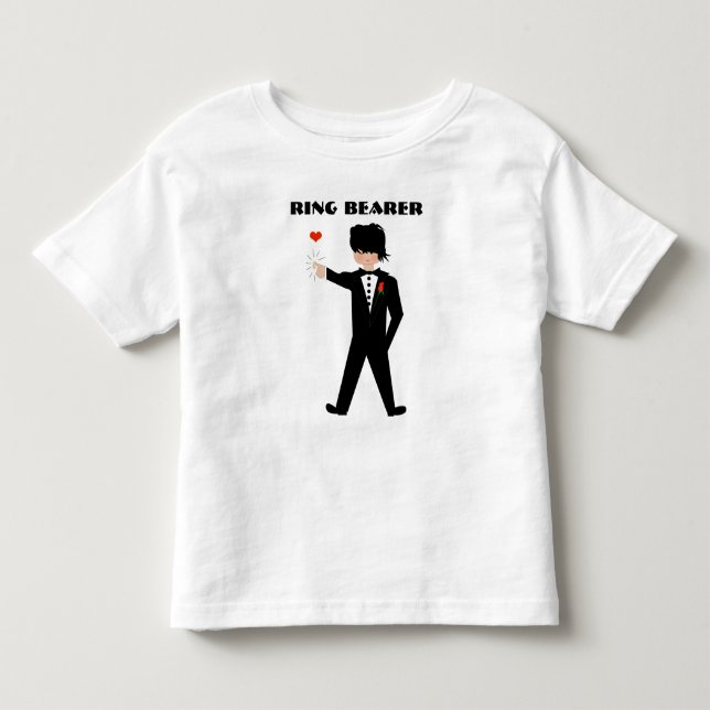 Camisa del Portador del Anillo - Boda - (Anverso)
