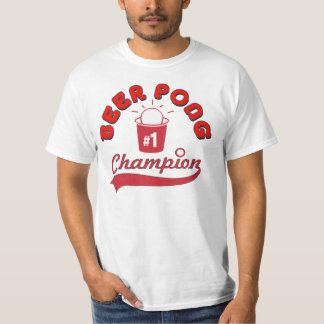 Camisa del premio del campeón de Pong de la