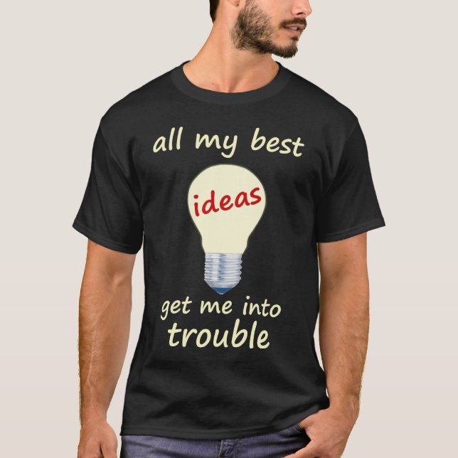 Camisa del problema de las ideas (Anverso)
