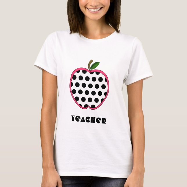 Camisa del profesor - lunar Apple (Anverso)
