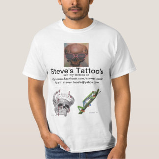 Camisa del promo del tatuaje de Steve