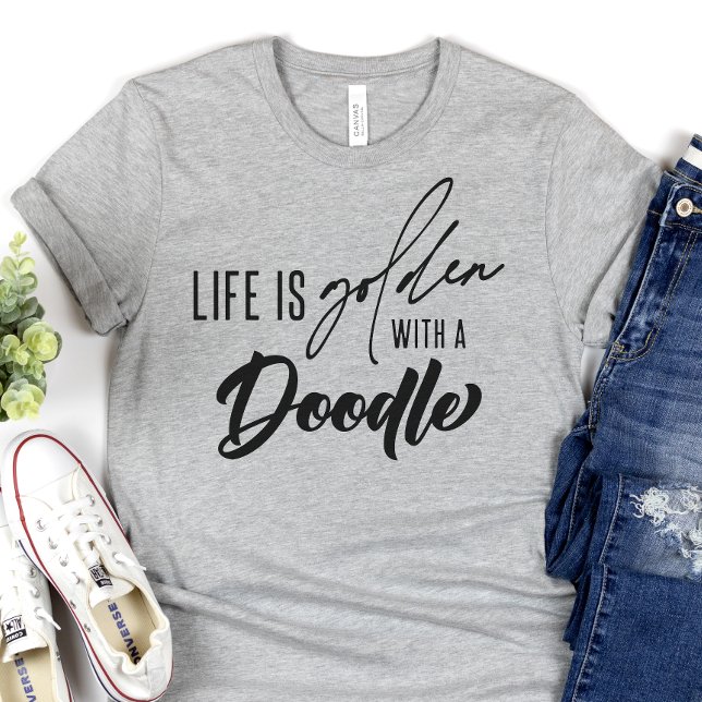 Camisa del propietario del perro Doodle Golden (Subido por el creador)