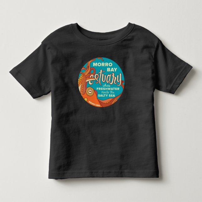 Camisa del pulpo de la bahía de Morro para los (Anverso)