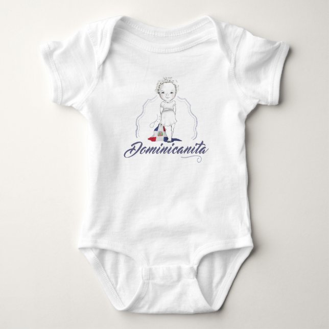Camisa del raglán de Dominicanita (Anverso)