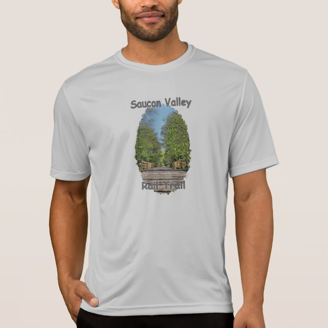 Camisa del rastro del carril de SauconValley (Anverso)