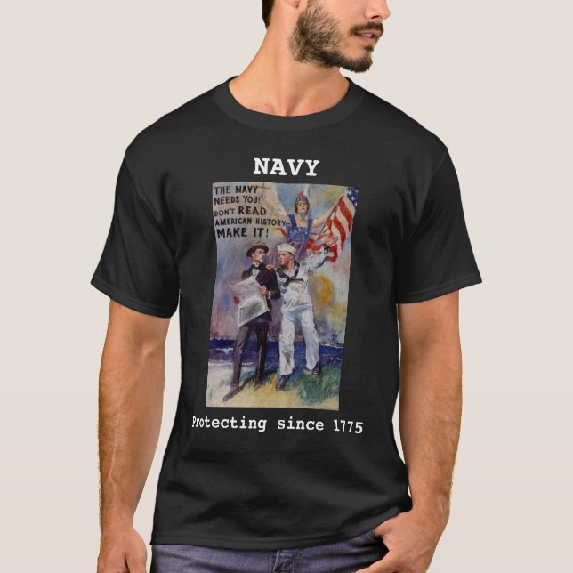 Camisa del recluta de la marina de guerra del (Anverso)