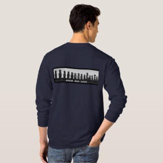 Camisa del recuerdo de la isla de pascua