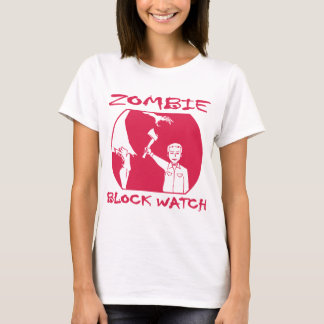 Camisa del reloj del bloque del zombi de BZRD