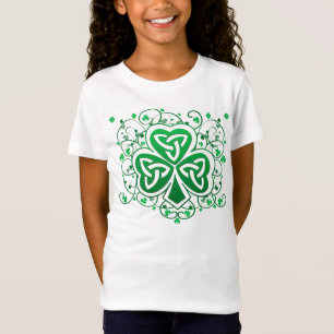 Camisa del remolino del trébol