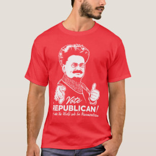 Camisa del republicano del voto de Trotsky