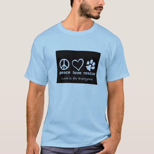 Camisa del rescate de la VIDA (Anverso)