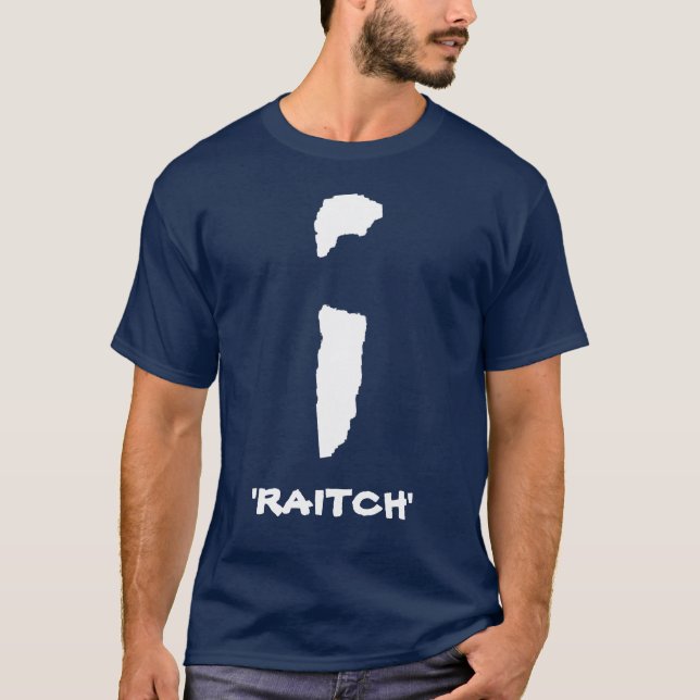 Camisa del resplandor de "RAITCH" - Raquel (Anverso)