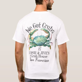 Camisa del restaurante Crabs Seafood