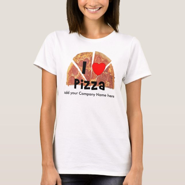 Camisa del restaurante de Custom Pizza Company (Anverso)