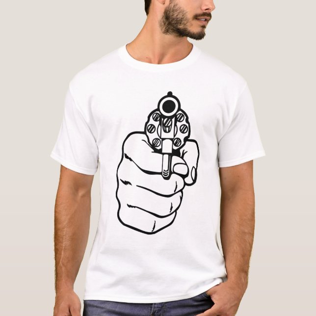 Camisa del revólver de los hombres (Anverso)