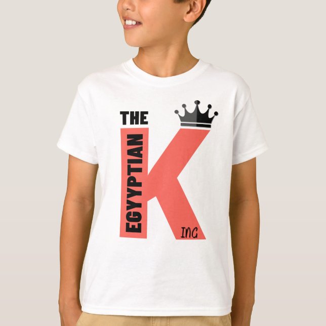 Camisa del Rey de Egipto, camiseta de Mo Salah (Anverso)