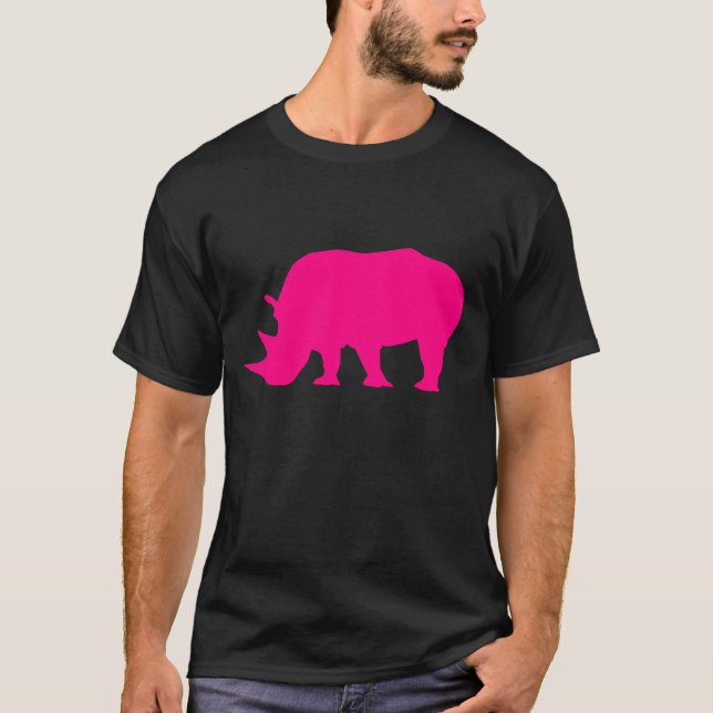 Camisa del rinoceronte de las rosas fuertes (Anverso)