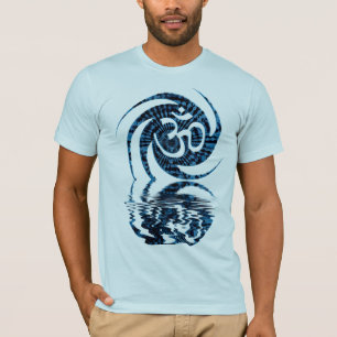 Camisa del Rótulo de OM de la reflexión