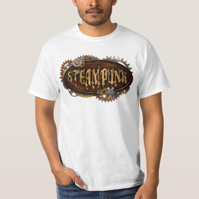 Camisa del Rótulo de Steampunk (Anverso)