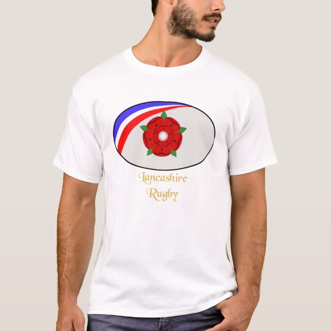 Camisa del rugbi de Lancashire (Anverso)