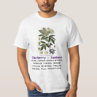 Camisa del Sambucus de la baya del saúco
