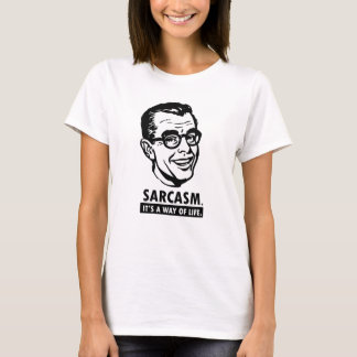 Camisa del sarcasmo - modificada para requisitos