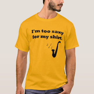 Camisa del saxofón