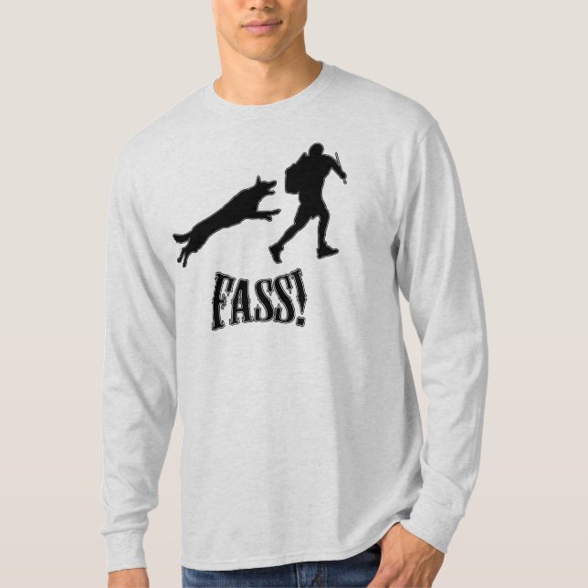 camisa del schutzhund de los fass (Anverso)