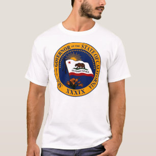 Camisa del sello del gobernador de California