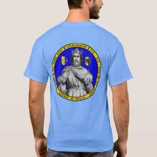 Camisa del sello del retrato de Charemagne