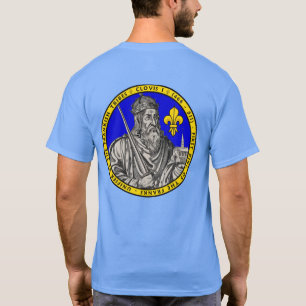 Camisa del sello del retrato de Clovis I