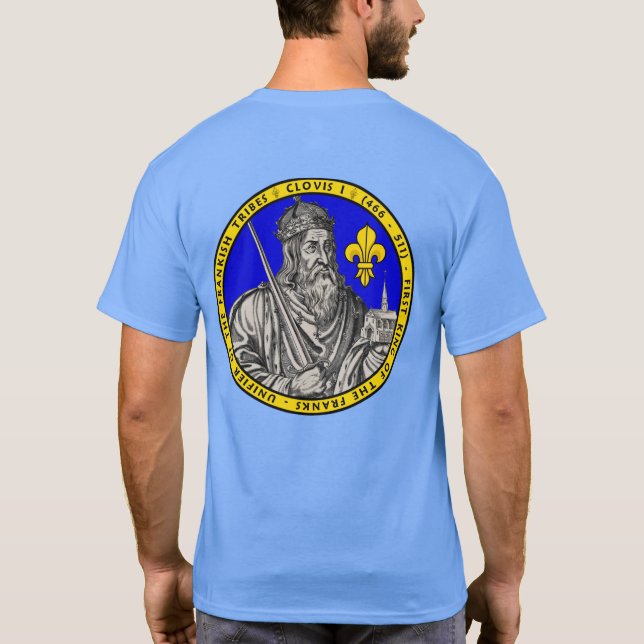 Camisa del sello del retrato de Clovis I (Reverso)