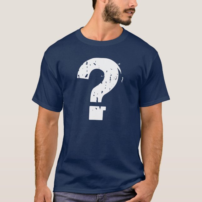 Camisa del signo de interrogación (Anverso)