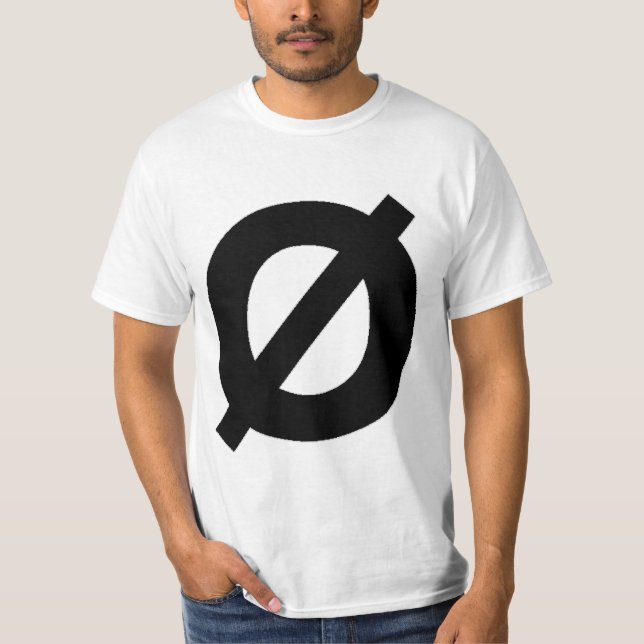 Camisa del símbolo de Neutrois (Anverso)