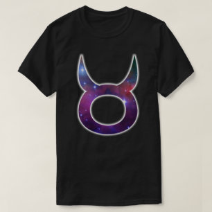 Camisa del símbolo del tauro - negro