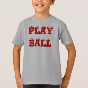 Camisa del softball de los NIÑOS