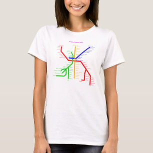 Camisa del subterráneo de Boston