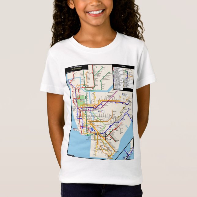 Camisa del subterráneo de Newyork (Anverso)