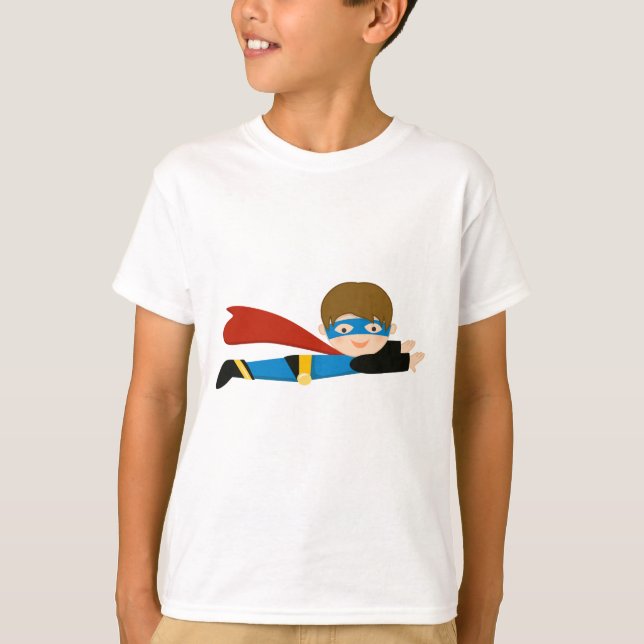Camisa del superhéroe de los muchachos (Anverso)