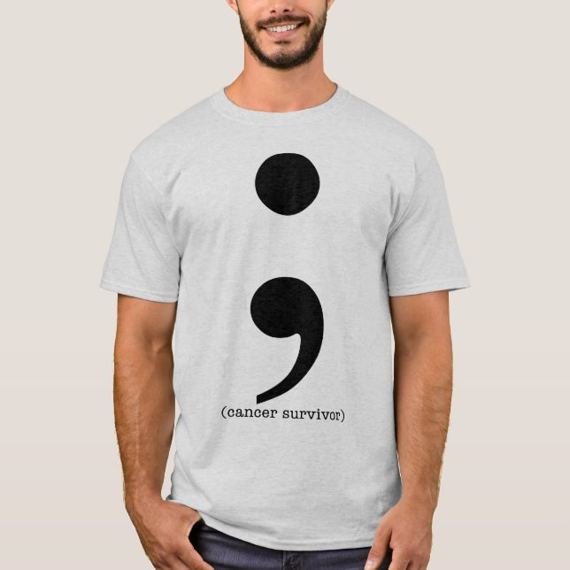 Camisa del superviviente del cáncer de colon de la (Anverso)