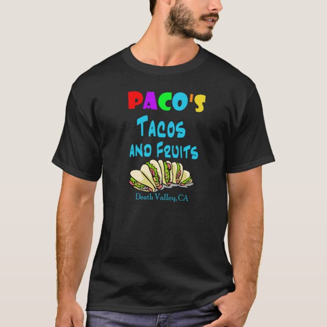 Camisa del Tacos de Paco (1-Sided) (Anverso)