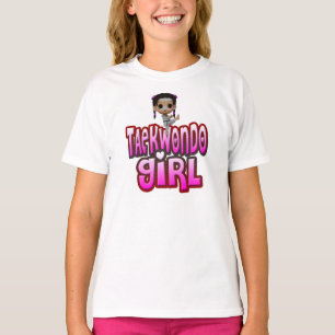 Camisa del Taekwondo de los chicas